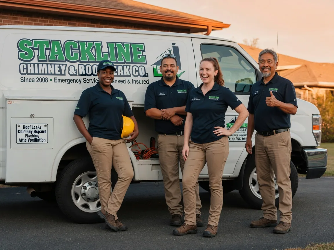 Chimney flashing repair company in Newport News, VA